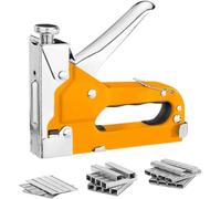 Spillatrice Graffatrice Manuale 3 in 1 per Legno E Tappezzeria, 600 Graffette Ti
