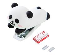 Spillatrice, Mini Pinzatrice Portatile Con Panda, Mini Cucitrice, Per 20 Fogli, Spillatrici Manuali, Set Da 1000 Graffette, Utilizzabile A Casa E In Ufficio, Pinzatrice Ufficio