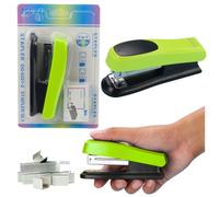 Spillatrice verde per ufficio per 30 fogli con set di graffette