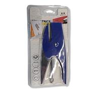 Spillatrici spillatrice manuale a pinza con 1000 punti in omaggio misura 6/4 compatibile con 130/E (Blu)
