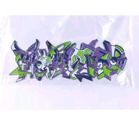 Spille artistiche graffiti Mewtwo Pokemon Center Shibuya, distintivo spilla d...