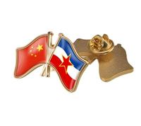 Spille Con Bandiera Dell'Amicizia Tra Cina E Jugoslavia - Spilla Con Bandiera Hip Hop In Stile Etnico Spilla Vintage Per Donne E Uomini Gioielli Con Ciondolo Accessori Per Abbigliamento Patriottico