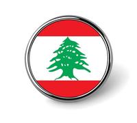 Spille Con Bandiere Nazionali Della Repubblica Del Libano - Spilla Da Bavero Con Bandiera Mondiale Personalizzata Spille Per Uomini E Donne Discorsi Per Feste Riunioni Regalo Di Coppia