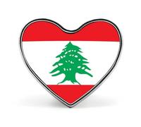 Spille Con Bandiere Nazionali Della Repubblica Del Libano - Spilla Da Bavero Con Bandiera Mondiale Personalizzata Spille Per Uomini E Donne Discorsi Per Feste Riunioni Regalo Di Coppia