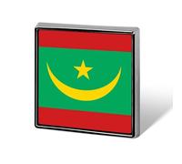 Spille Con Bandiere Nazionali Della Repubblica Islamica Di Mauritania - Spilla Da Bavero Con Bandiera Mondiale Personalizzata Spille Per Uomini E Donne Discorsi Per Feste Riunioni Regalo Di Coppia