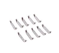 Spille da Balia, 50 Pezzi, Spille di Sicurezza Metallo, per Appuntare, Fissare o Allacciare Vestiti, per Creazioni Artigianali e Uso Domestico, Argento, 32mm