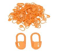 Spille da balia, Segnapunti Multicolor Confezione Da 50/100/200 Pezzi(Orange,50pcs)