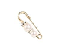 Spille da balia, Spilla da balia con perle, confezione 2, multicolore, for accessori di abbigliamento fai te(Type20)