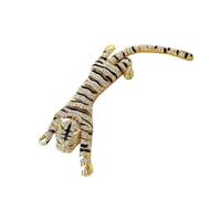 Spille Da Balzo Gioielli Eleganti con Strass | Spilla a Spalla con Gioiello Tigre Per Uomini per Blazer Prom Uso Quotidiano Festa di Compleanno Viaggio Giacca Vestito