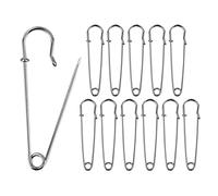 Spille da battente, 20 spille di sicurezza grandi, 63 mm, extra grandi, spille da balia per kilt, spille di sicurezza per kilt, coperta, maglieria, lavori manuali