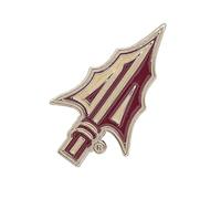 Spille da bavero della Florida State University Seminoles FSU con logo smaltato in metallo (Pin C), bronzo, senza gemme, bronzo, senza pietre preziose, Bronzo, Senza pietre preziose