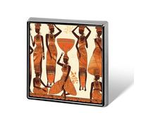 Spille da bavero quadrate con farfalla blu e spilla quadrata in metallo di bambù per abiti, zaini, cappelli, accessori da bavero