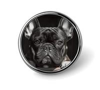 Spille da bavero rotonde in metallo, per camicie, giacche, cappelli, circolari, in alluminio, senza gemme, circolari, in alluminio, senza pietre preziose, circolari, in alluminio, senza pietre