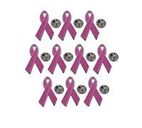 Spille Da Donna 20/50/100 Pezzi Per La Decorazione | Distintivo for evento di beneficenza con spilla a nastro rosa