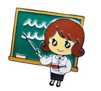 Spille da spilla per insegnanti, spille decorative estetiche, eleganti mollette da camicia, spille alla moda per ragazze, decorazioni per la festa degli insegnanti