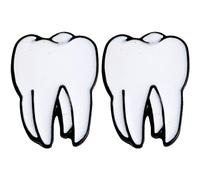 Spille Denti Cartone Animato Per Spille Spilla 2pcs Simpatico Spille Per Spille Per Spille Per Perni Per Camicie Per Camicie Decorazioni Sacchetti