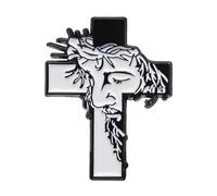 Spille di Gesù - Spille per zaino, spilla con distintivo da bavero, spille immortali con credenza religiosa cristiana personalizzata Distintivo da bavero, decorazioni con figure di Gesù per bomboniere