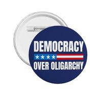 Spille di protesta "Democrazia contro l'oligarchia", spilla decorativa "Lotta all'oligarchia", 1 pezzo.