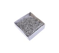 spille di sicurezza， 1000 spilli a bulbo in ferro/rame, segnapunti in metallo, spille di sicurezza a forma di zucca, for lavoro a maglia, cucito, artigianato, abbigliamento(Silver,Copper material/1000