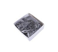spille di sicurezza， 1000 spilli a bulbo in ferro/rame, segnapunti in metallo, spille di sicurezza a forma di zucca, for lavoro a maglia, cucito, artigianato, abbigliamento(Shot Black,Iron material/10