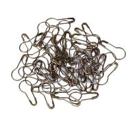 spille di sicurezza， 1000 spilli da balia in zucca nera, segnapunti in metallo, spilli a bulbo for lavori artigianali, lavori a maglia, cucito, abbigliamento, spille da balia in zucca(Bronze)