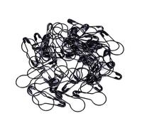 spille di sicurezza， 1000 spilli da balia in zucca nera, segnapunti in metallo, spilli a bulbo for lavori artigianali, lavori a maglia, cucito, abbigliamento, spille da balia in zucca(Black)