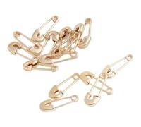 spille di sicurezza , 20/50 pezzi 21 mm spille di sicurezza in oro chiaro, mini spille for sciarpe in rame, spille for maglieria, spille a croce for cucire