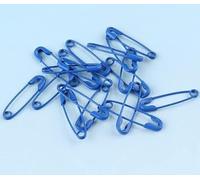 spille di sicurezza , 20 spille di sicurezza multicolore da 19 mm, fai da te, in rame, for indumenti, mini spille di sicurezza affascinanti, accessori for strumenti da cucito(Blu)