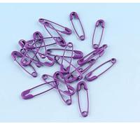 spille di sicurezza , 20 spille di sicurezza multicolore da 19 mm, fai da te, in rame, for indumenti, mini spille di sicurezza affascinanti, accessori for strumenti da cucito(Purple)