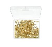 spille di sicurezza, 200 segnapunti in metallo for cucito, lavoro a maglia, artigianato, spilli a bulbo, spilli a zucca, spilli di sicurezza a forma di zucca, ideali for abbigliamento(Gold)