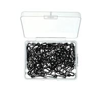 spille di sicurezza, 200 segnapunti in metallo for cucito, lavoro a maglia, artigianato, spilli a bulbo, spilli a zucca, spilli di sicurezza a forma di zucca, ideali for abbigliamento(Black)