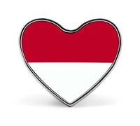 Spille Divertenti Con Bandiera Del Principato Di Monaco Spille Quadrate/Circolari/A Forma Di Cuore Per Donne E Uomini Spilla Da Bavero Zaini Giacche Cappelli Borse Accessori Originali Regali