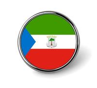 Spille Divertenti Con Bandiera Della Repubblica Della Guinea Equatoriale Spille Quadrate/Circolari/A Forma Di Cuore Per Donne E Uomini Spilla Da Bavero Zaini Giacche Cappelli Accessori Regali