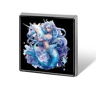 Spille divertenti con unicorni e sirene, spille con bottone, spille con distintivo, cappelli, vestiti, borse, gioielli per uomo e donna.