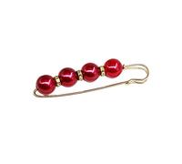 Spille e fermagli gioiello Spille for spille, Spille for spille di perle Eleganti spille da balia con grandi perle Spille Maglione Clip for scialle Decorativo Vita che stringe Clap Sciarpa Fibbia for