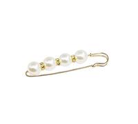 Spille e fermagli gioiello Spille for spille, Spille for spille di perle Eleganti spille da balia con grandi perle Spille Maglione Clip for scialle Decorativo Vita che stringe Clap Sciarpa Fibbia for