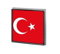 Spille E Spilla Con Bandiera Della Repubblica Di Turchia Bottoni Etnici Vintage Spille Novità Gioielli Creativi E Patriottici Regali Per La Festa Del Papà Affari Matrimonio E Anniversario
