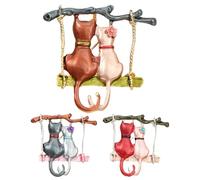 Spille e spille a forma di animale, in lega smaltata, stile retrò, accessorio decorativo per appuntamenti, serate fuori, matrimoni, tutti i giorni, feste, one size, Zinco, Nessuna pietra preziosa