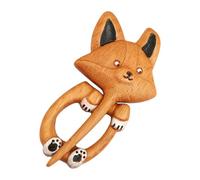 Spille e spille da donna con motivo animale, per essere indossato su un maglione una sciarpa, un cappotto, una giacca scialle collare durante una banca, Se référer au descriptif, Legno