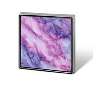 Spille e spille unisex in marmo rosa e viola neon, quadrate e leggere, con spilla, per abbigliamento, scialle e cappello
