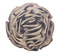 Spille Floreali in Seta per Donne, Realizzate a Mano, Grande Spilla di Seta Satinata Rosa da 160mm per Matrimoni, Feste, Abiti, Giacche, Regali per la Madre della Sposa, 160mm