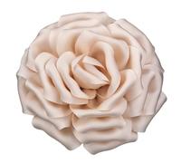 Spille Floreali in Seta per Donne, Realizzate a Mano, Grande Spilla di Seta Satinata Rosa da 160mm per Matrimoni, Feste, Abiti, Giacche, Regali per la Madre della Sposa, 160mm