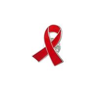 Spille for Nastro Di Consapevolezza Rosse Da 50 Pezzi per Associazioni | Nastro rosa