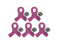 Spille for nastro rosa da 100 pezzi, spille for for con donna Nastro farfalla Per Feste