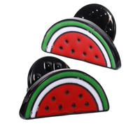Spille Gioiello Anguria in Lega, 2 Pezzi, Decorative, Moda | Forma Fruttata, Stile Creativo e Grazioso, per Anniversari e Occasioni Speciali, Set da Due