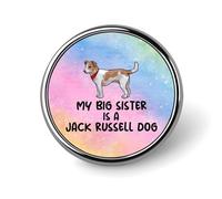 Spille in blocco Spille smaltate La mia sorella maggiore è uno Shih Tzu Spille per zaini Cucciolo Cagnolino Bottoni per jeans Amante dei cani Animale domestico Astratto Regalo per mamma di cane Spi