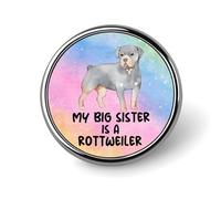 Spille in blocco Spille smaltate La mia sorella maggiore è uno Shih Tzu Spille per zaini Cucciolo Cagnolino Bottoni per jeans Amante dei cani Animale domestico Astratto Regalo per mamma di cane Spi