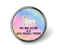 Spille in blocco Spille smaltate La mia sorella maggiore è uno Shih Tzu Spille per zaini Cucciolo Cagnolino Bottoni per jeans Amante dei cani Animale domestico Astratto Regalo per mamma di cane Spi