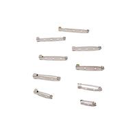 Spille in metallo con fori, Risultati gioielli fai da te Spilla Perni posteriori 1,5-4,5 cm 500/1000/5000/10000 pezzi(2.5cm,500pcs)