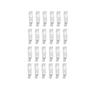 Spille in metallo con fori, Spilla da cucito con clip a tre fori in ferro argentato 100 pezzi 0,59x0,20x0,20 pollici(Silver 1)